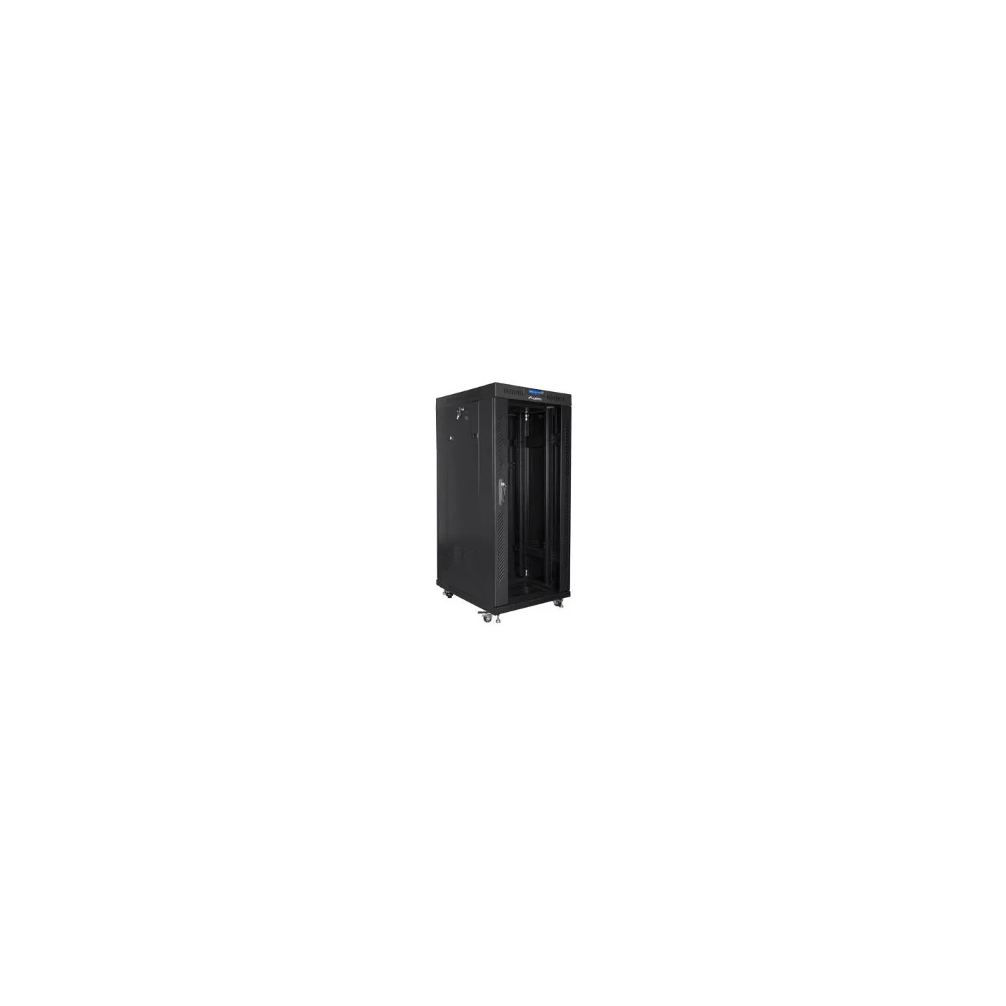 Lanberg rack cabinet 27U 600x800 glass