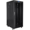 Lanberg rack cabinet 27U 600x800 glass