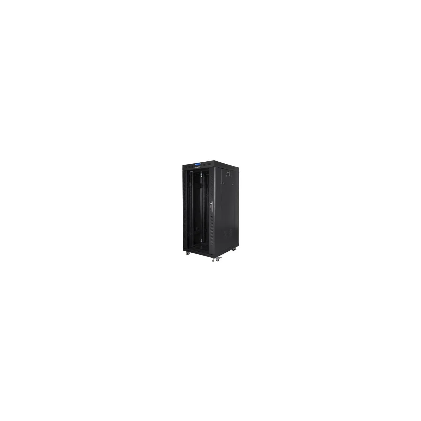 Lanberg rack cabinet 27U 600x800 glass