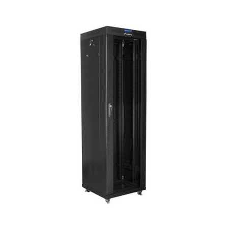 Lanberg rack cabinet 42U 600x600 glass