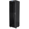 Lanberg rack cabinet 42U 600x600 glass