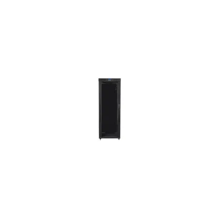 Lanberg | Rack cabinet 19" free-standing 42U/800x800 (flat pack) with glass door, LCD | FF01-8842-12BL | Black