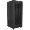 Lanberg | Rack cabinet 19" free-standing 27U/600x600 (flat pack) with mesh door, LCD | FF01-6627-23BL | Black