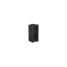 Lanberg | Rack cabinet 19" free-standing 27U/600x600 (flat pack) with mesh door, LCD | FF01-6627-23BL | Black