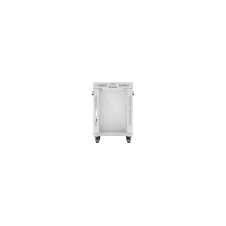 Lanberg rack cabinet 15U 600x600 glass