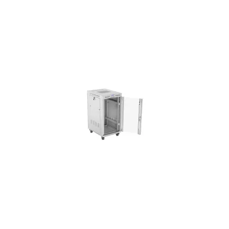 Lanberg rack cabinet 22U 600x800 glass