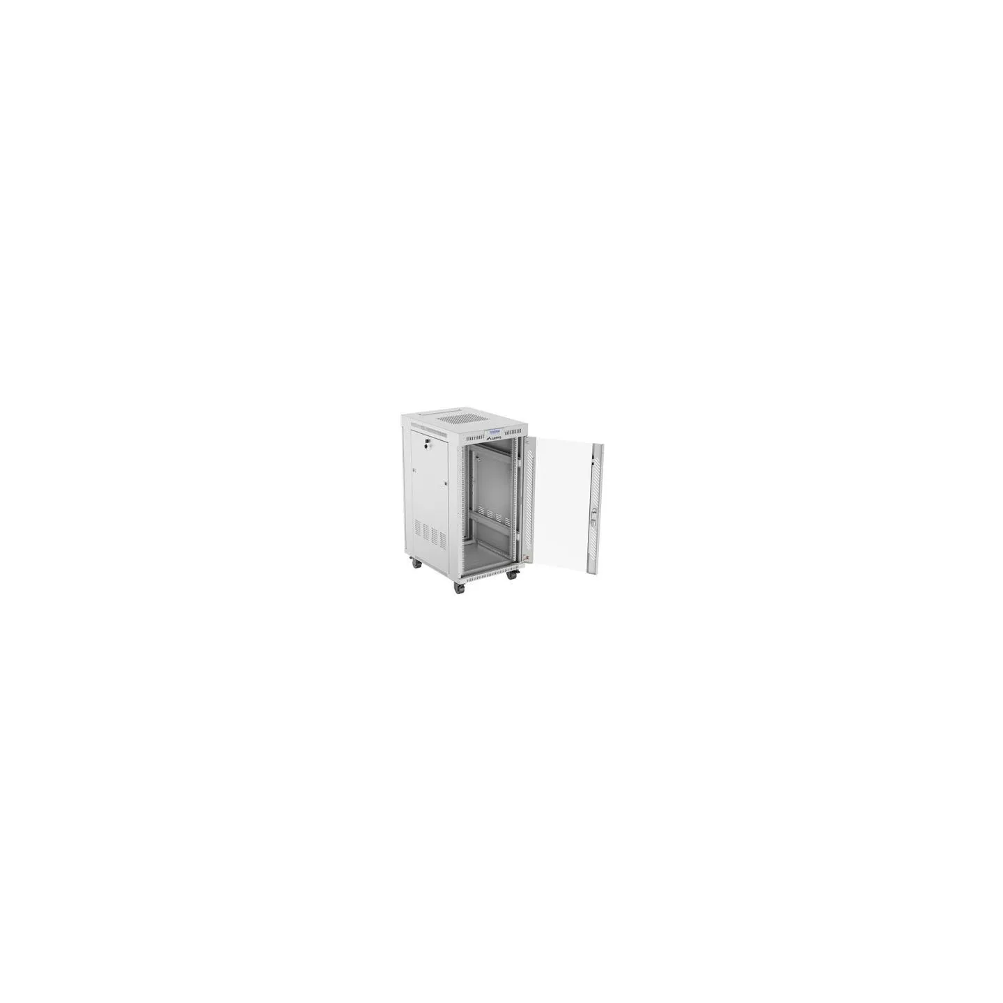 Lanberg rack cabinet 22U 600x800 glass