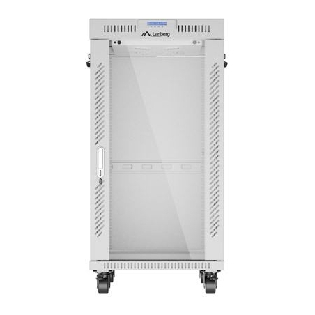 Lanberg rack cabinet 22U 600x800 glass