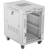 Lanberg rack cabinet 15U 600x800 glass