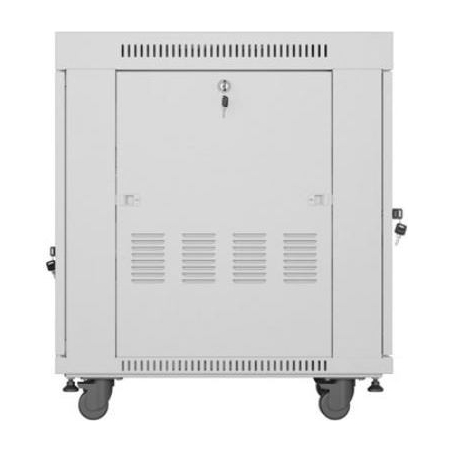 Lanberg rack cabinet 15U 600x800 glass