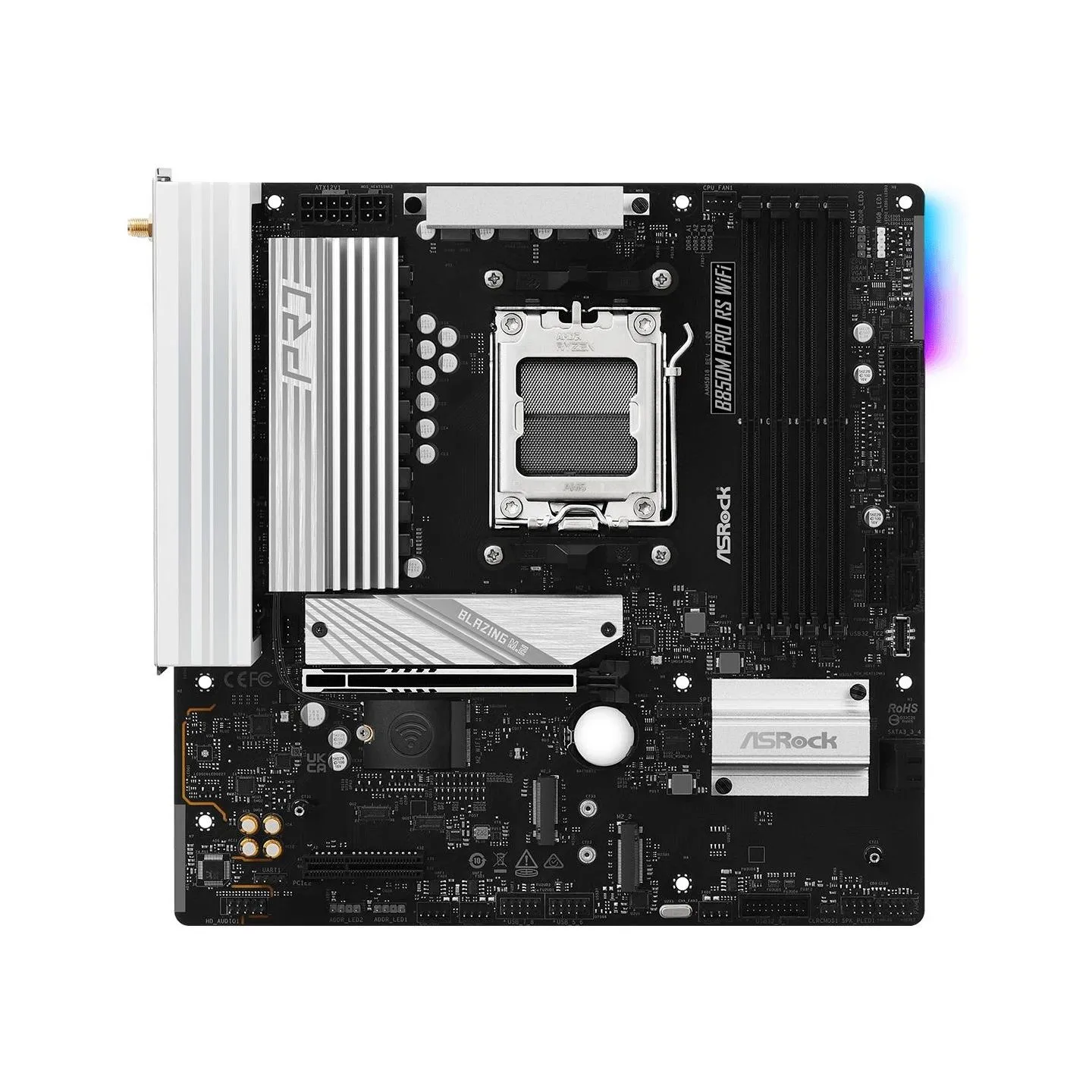Asrock Motherboard B850M PRO RS WIFI AM5 4DDR5 mATX