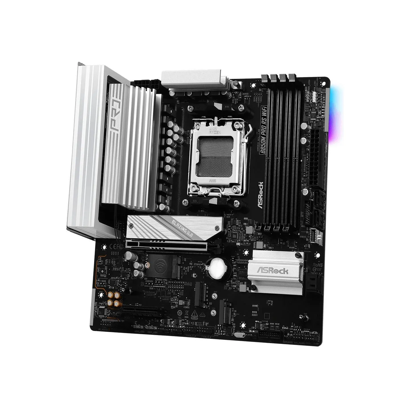 Asrock Motherboard B850M PRO RS WIFI AM5 4DDR5 mATX