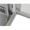 Lanberg Wall-mount 4U 650x450 flat pack