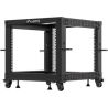 Lanberg Open rack 19 9U 600x600-1100 adj
