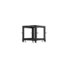 Lanberg Open rack 19 9U 600x600-1100 adj