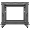 Lanberg Open rack 19 9U 600x600-1100 adj
