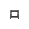 Lanberg Open rack 19 9U 600x600-1100 adj