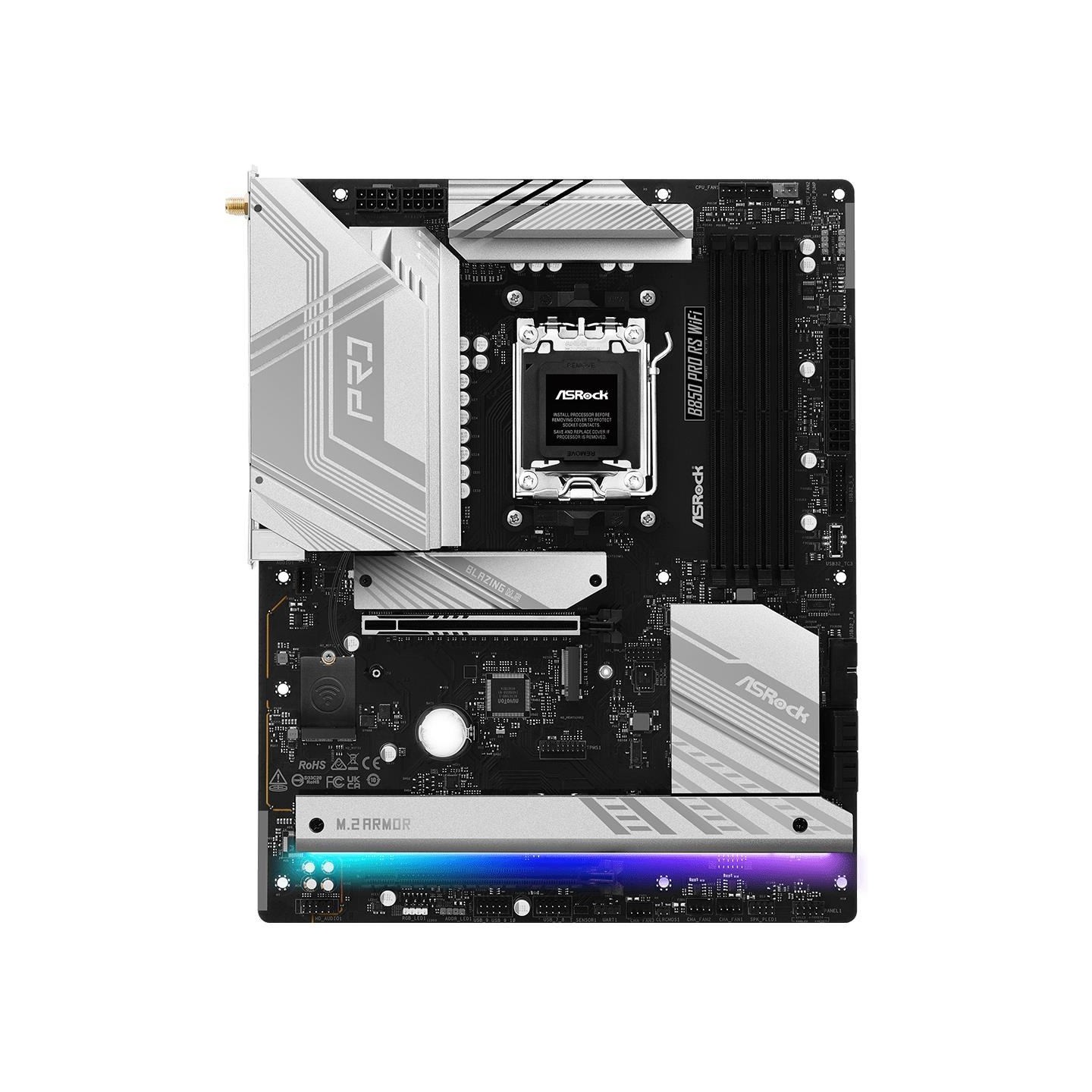 Asrock Motherboard B850 PRO RS WIFI AM5 4DDR5 ATX