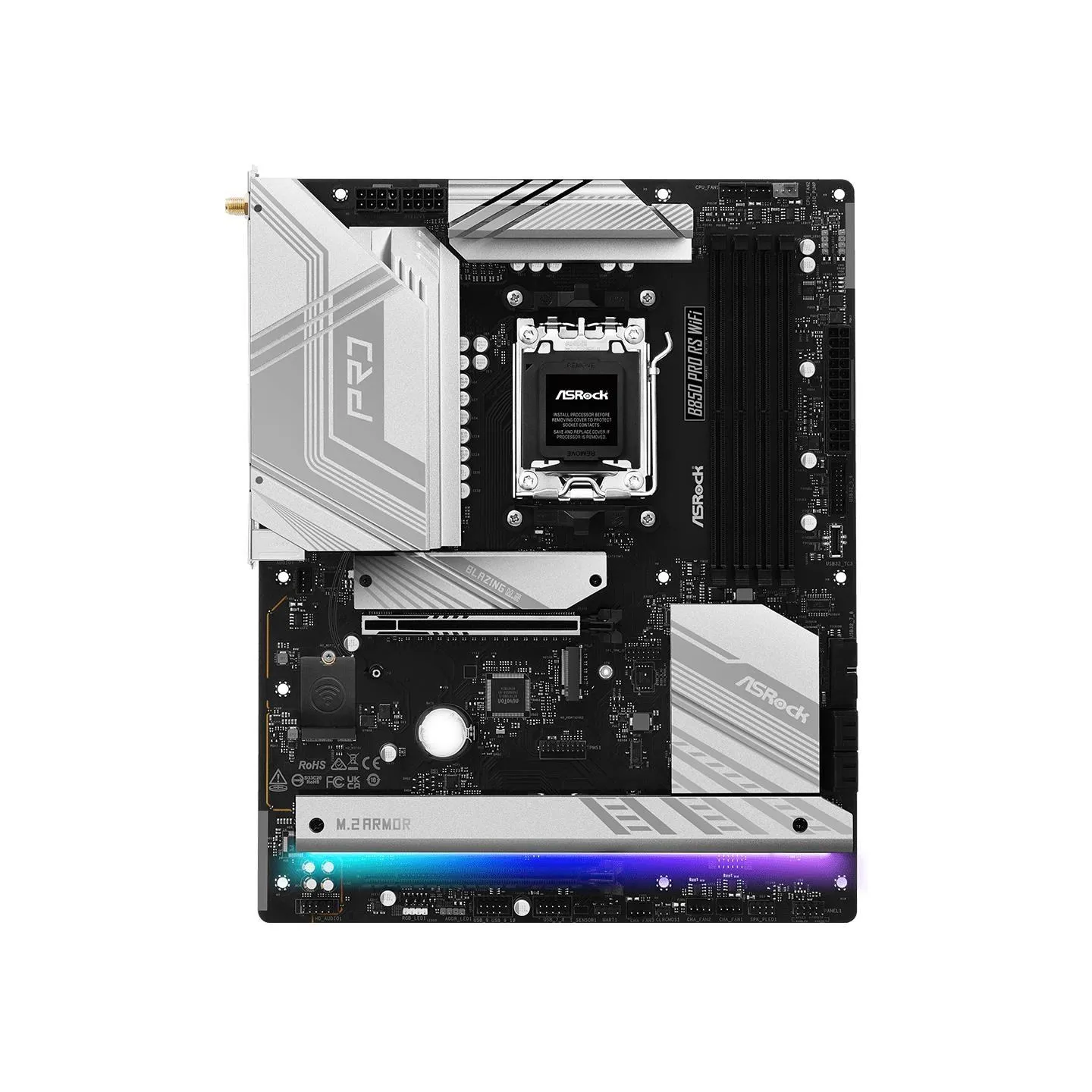 Asrock Motherboard B850 PRO RS WIFI AM5 4DDR5 ATX