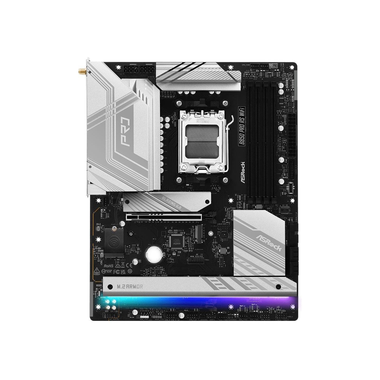 Asrock Motherboard B850 PRO RS WIFI AM5 4DDR5 ATX