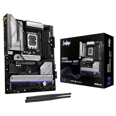 Asrock Mainboard|ASROCK|Intel B860 Express|LGA1851|ATX|Memory DDR5|Memory slots 4|1xPCI-Express 4.0 16x|1xPCI-Express 5.0 16x|1x