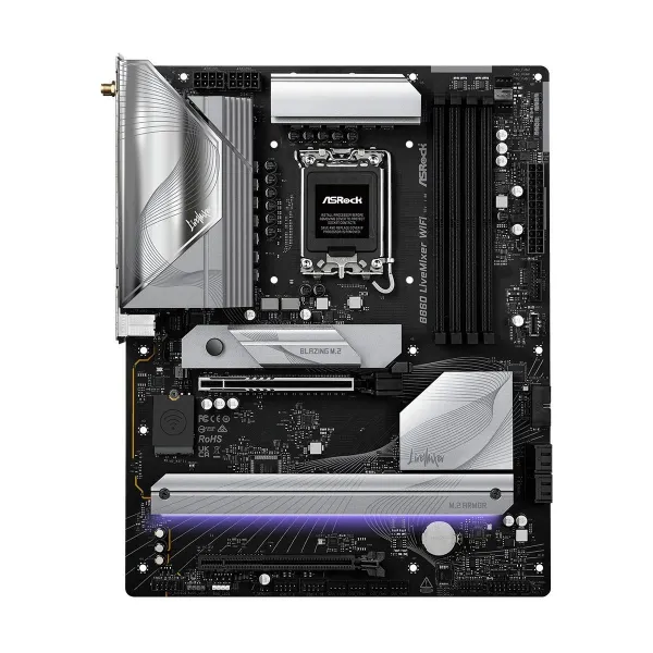 Asrock Mainboard|ASROCK|Intel B860 Express|LGA1851|ATX|Memory DDR5|Memory slots 4|1xPCI-Express 4.0 16x|1xPCI-Express 5.0 16x|1x