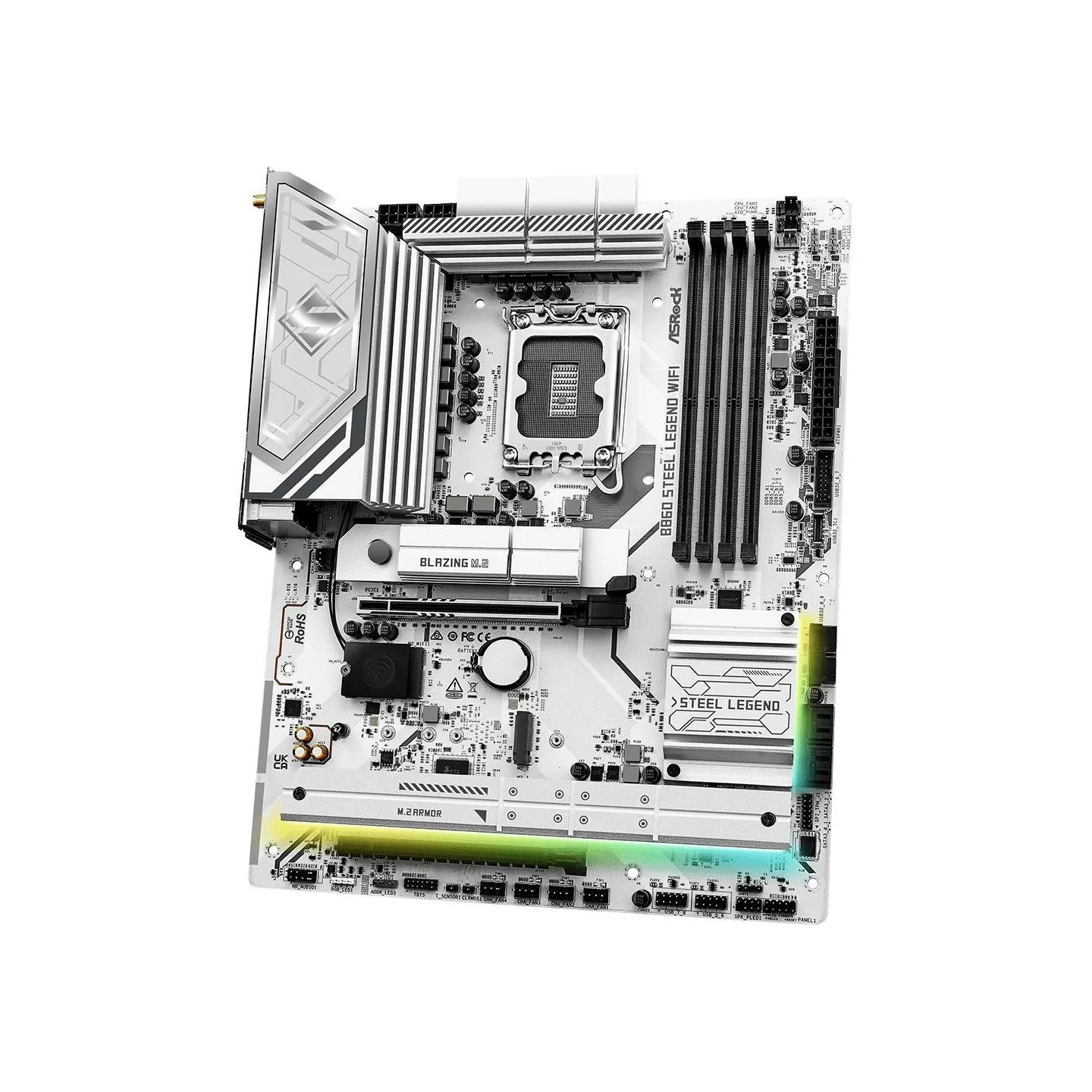 Asrock Mainboard|ASROCK|Intel B860 Express|LGA1851|ATX|Memory DDR5|Memory slots 4|1xPCI-Express 4.0 16x|1xPCI-Express 5.0 16x|1x