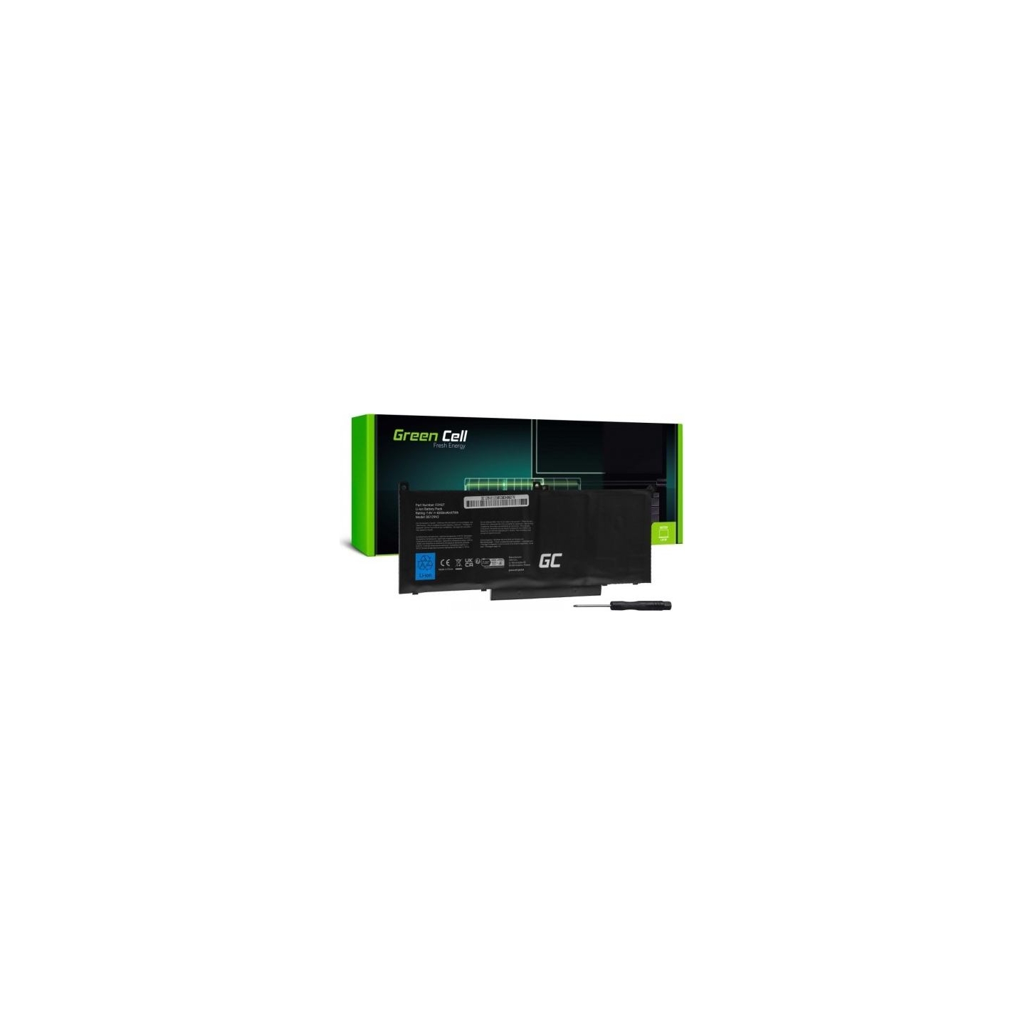 Green Cell battery F3YGT for Dell