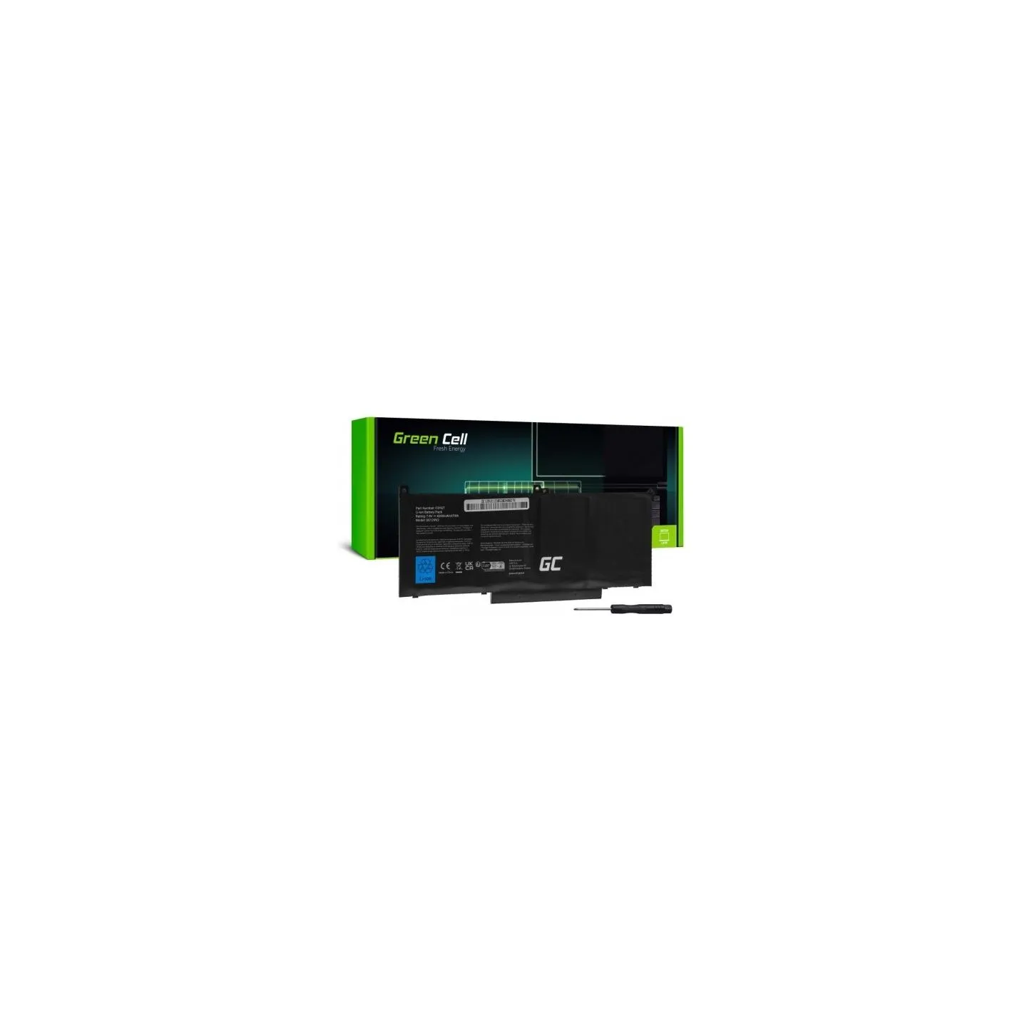 Green Cell battery F3YGT for Dell