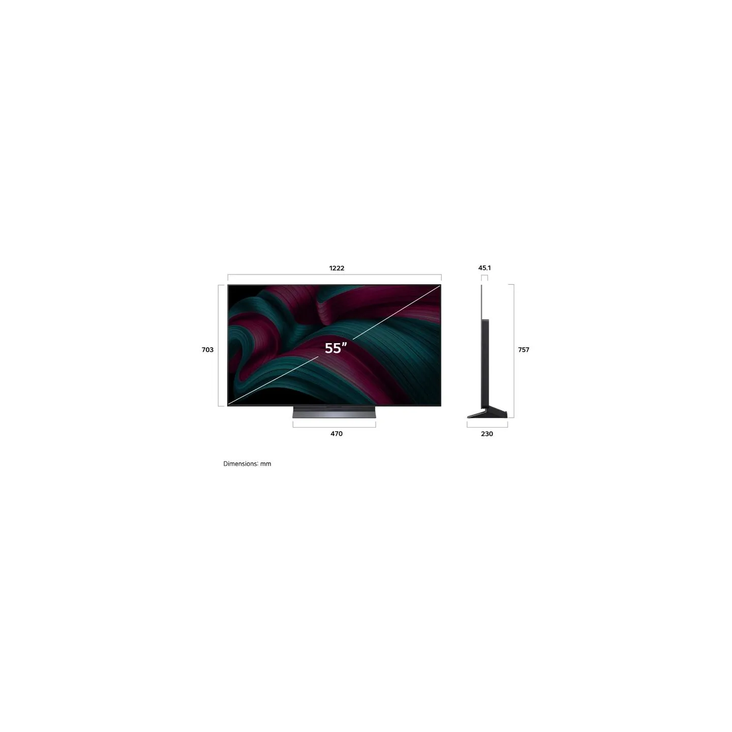 LG OLED55C51LA 55inch 4K 120Hz 4xHDMI