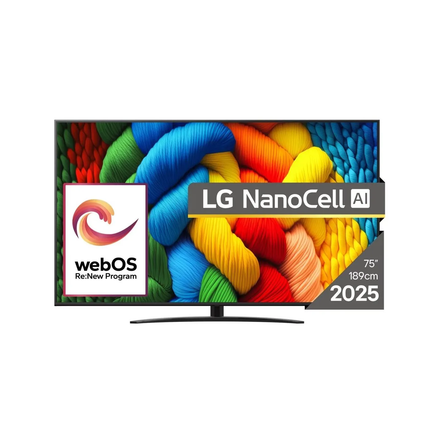 LG 75NANO81A3A 75inch 4K NanoCell TV