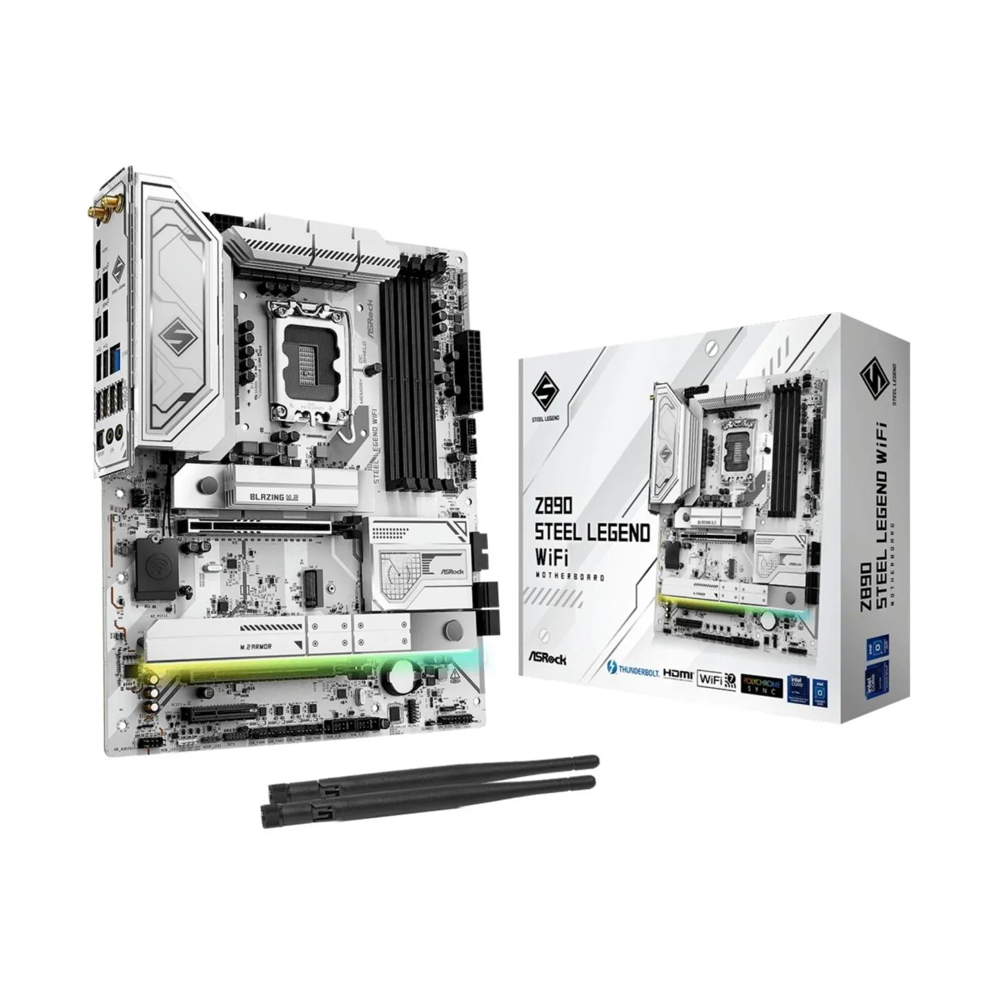 Asrock Motherboard Z890 STEEL LEGEND WIFI ATX