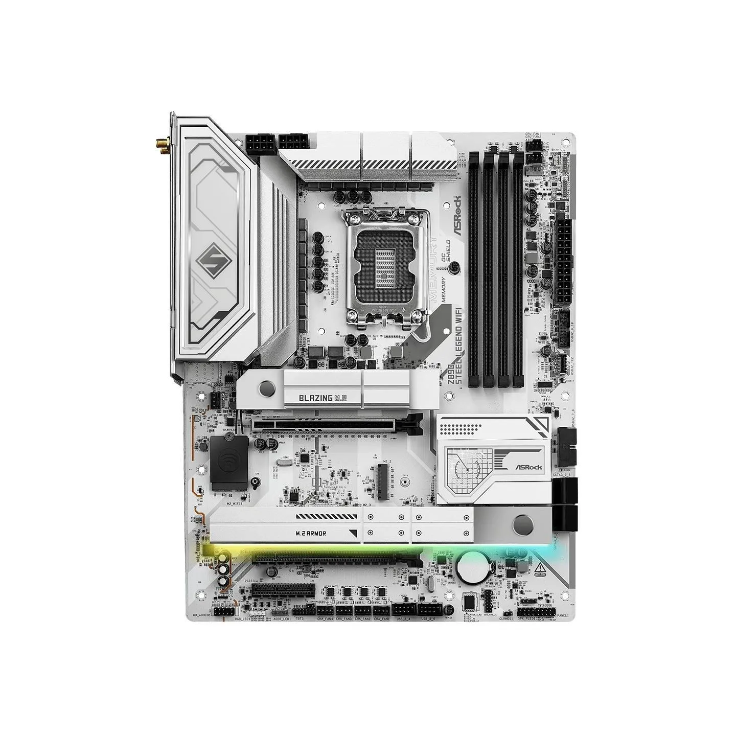 Asrock Mainboard|ASROCK|Intel Z890|LGA1851|ATX|Memory DDR5|Memory slots 4|Z890STEELLEGENDWIFI