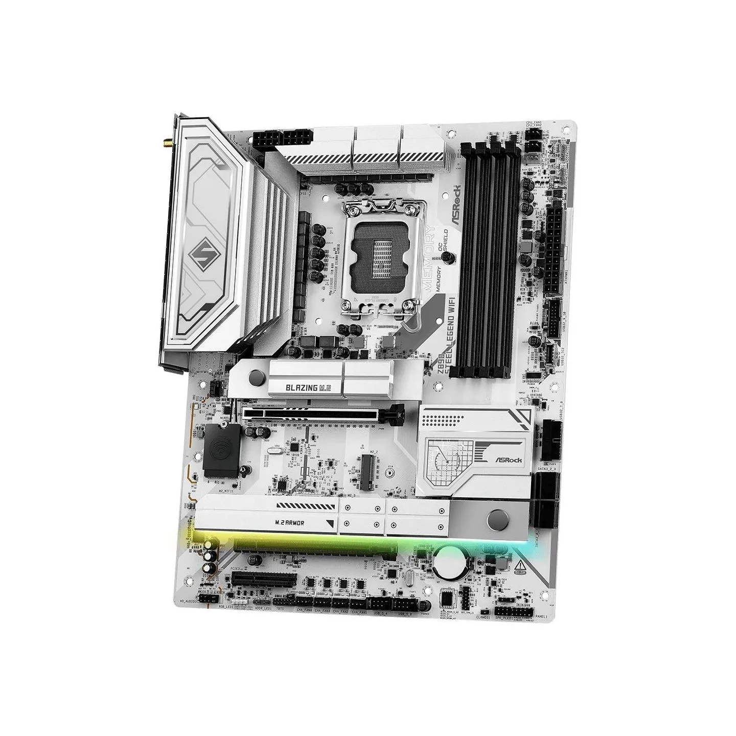 Asrock Mainboard|ASROCK|Intel Z890|LGA1851|ATX|Memory DDR5|Memory slots 4|Z890STEELLEGENDWIFI
