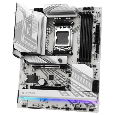 Asrock Mainboard|ASROCK|AMD X870|SAM5|ATX|Memory DDR5|Memory slots 4|1xPCI-Express 4.0 16x|1xPCI-Express 5.0 16x|4xM.2|1xHDMI|6x