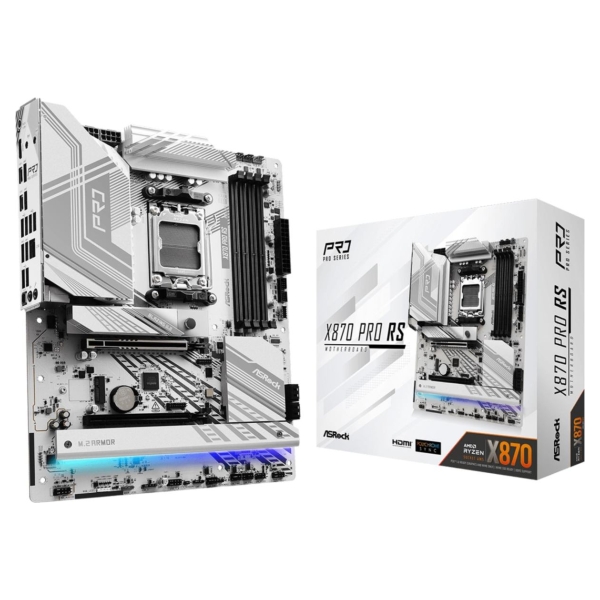 Asrock Motherboard X870 PRO RS AM5 4DDR5 M.2 ATX