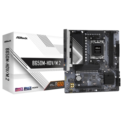 Asrock B650M-HDV/M.2 AM5 2DDR5 HDMI/DP mATX