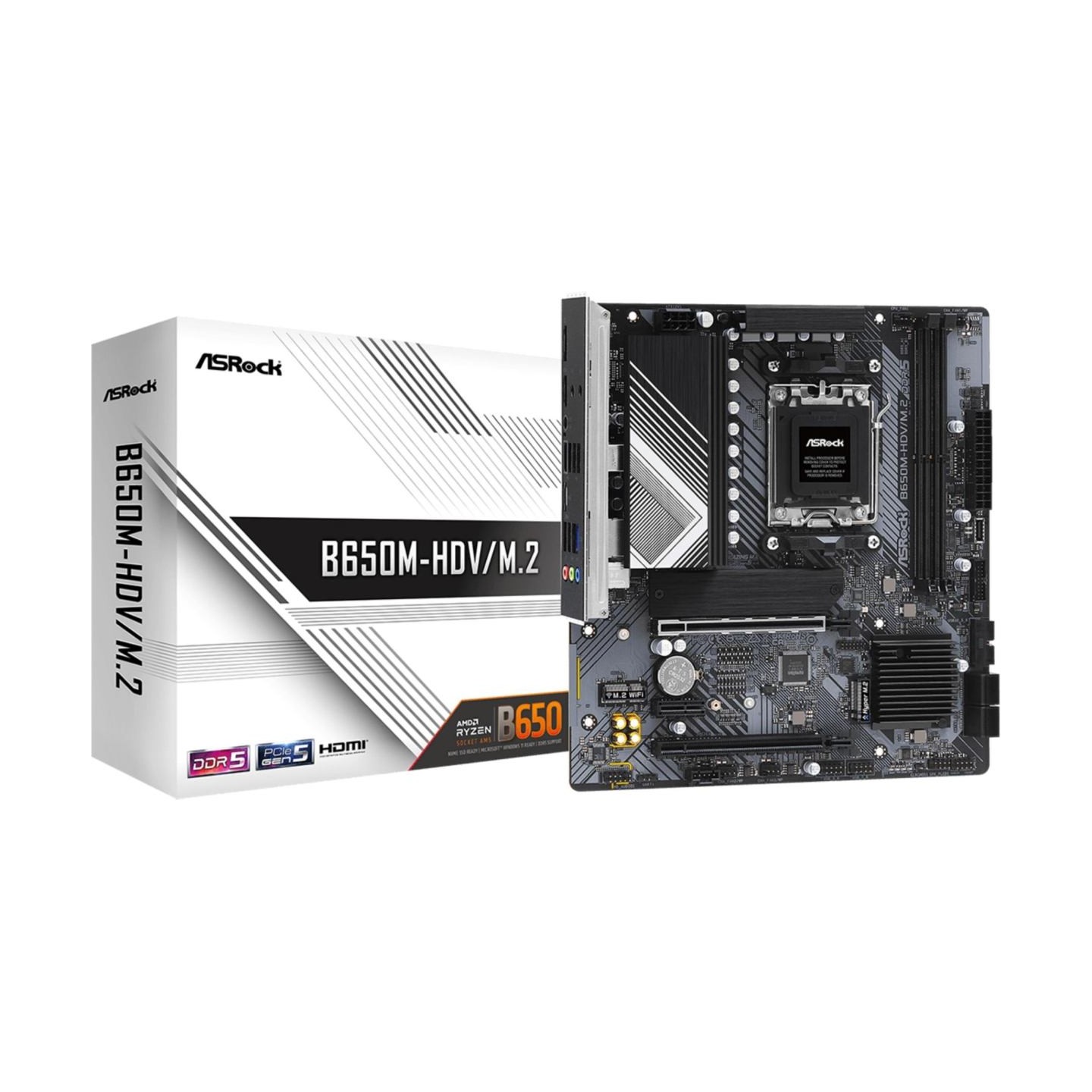 Asrock B650M-HDV/M.2 AM5 2DDR5 HDMI/DP mATX
