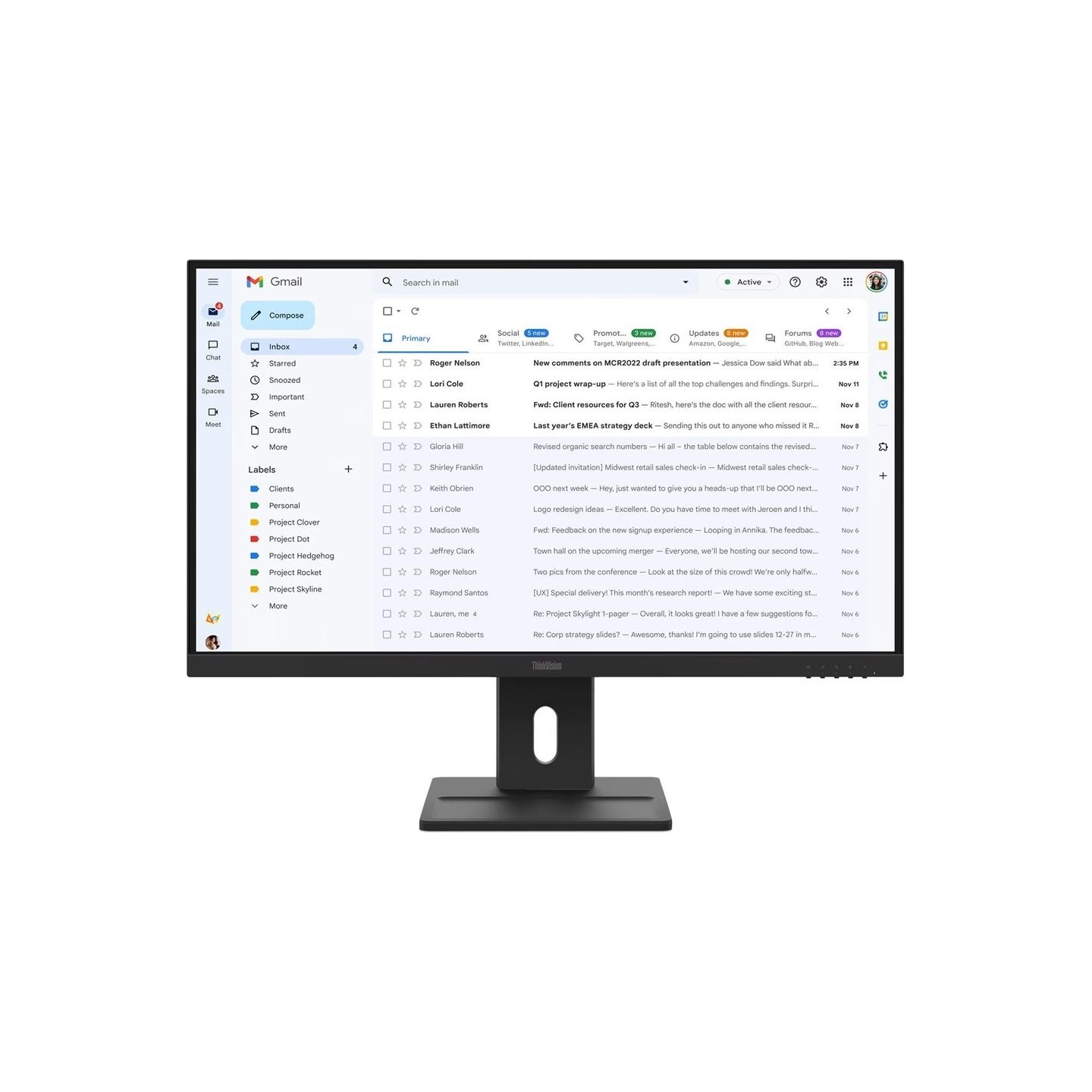 Lenovo 27" E27-40 FHD IPS 16:9 100HZ HDMI/DP/VGA