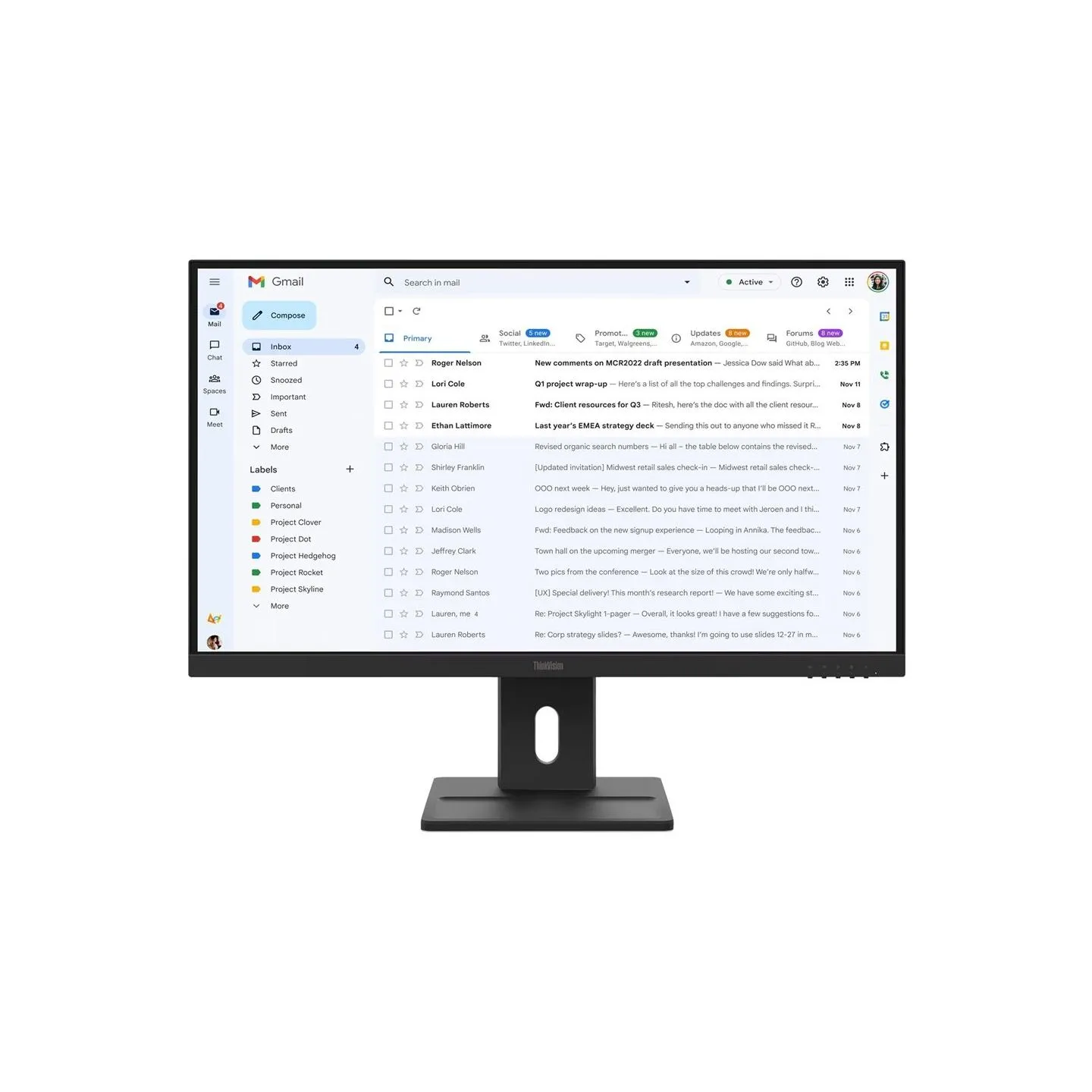 Lenovo 27" E27-40 FHD IPS 16:9 100HZ HDMI/DP/VGA