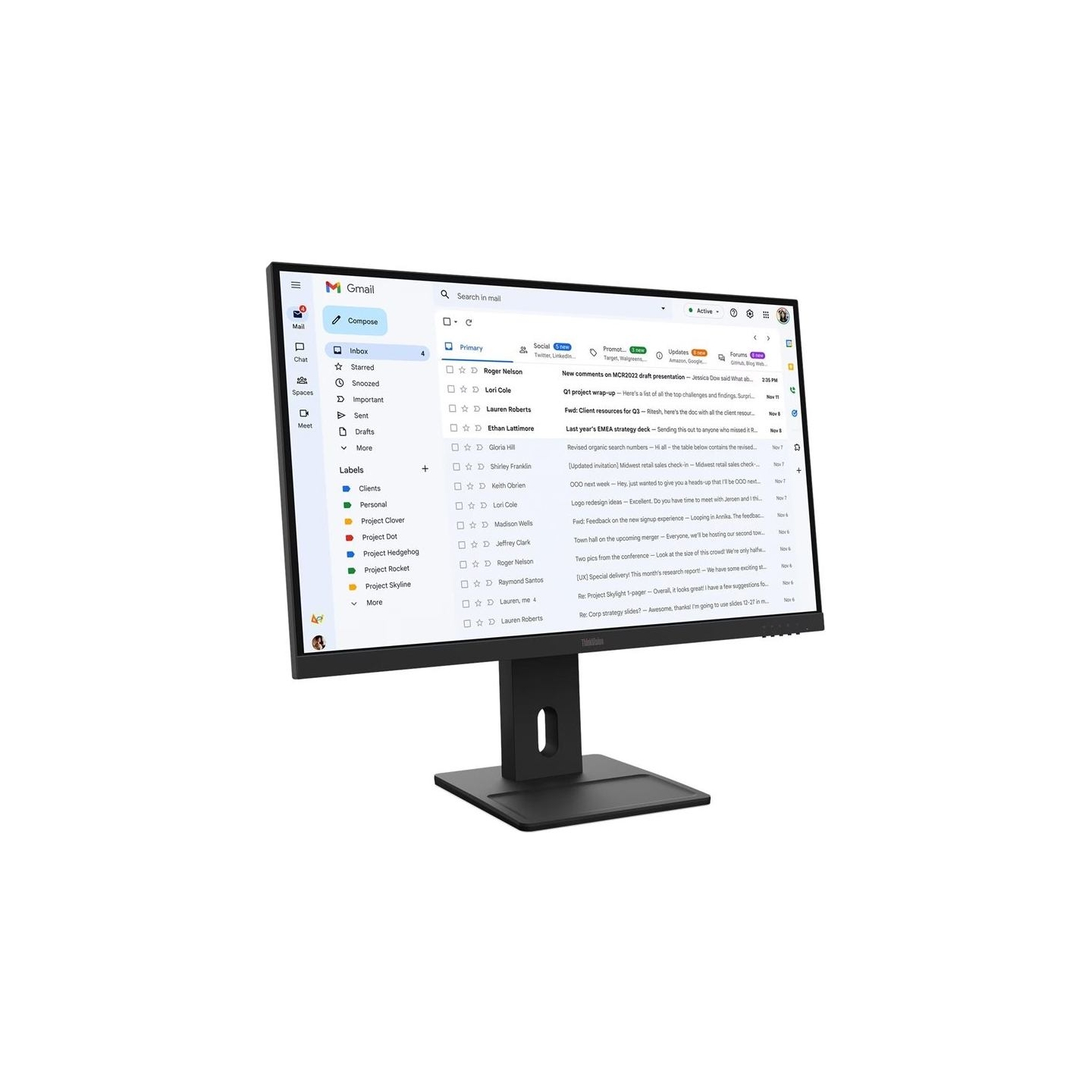 Lenovo 27" E27-40 FHD IPS 16:9 100HZ HDMI/DP/VGA