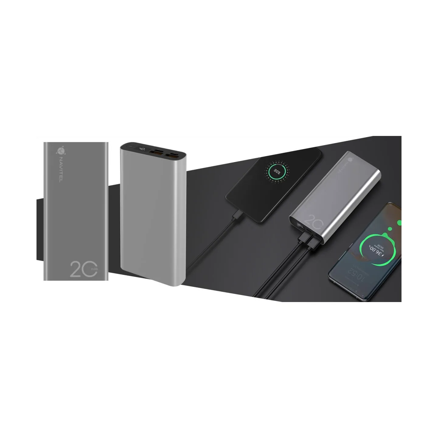 Navitel PWR20 AL Silver