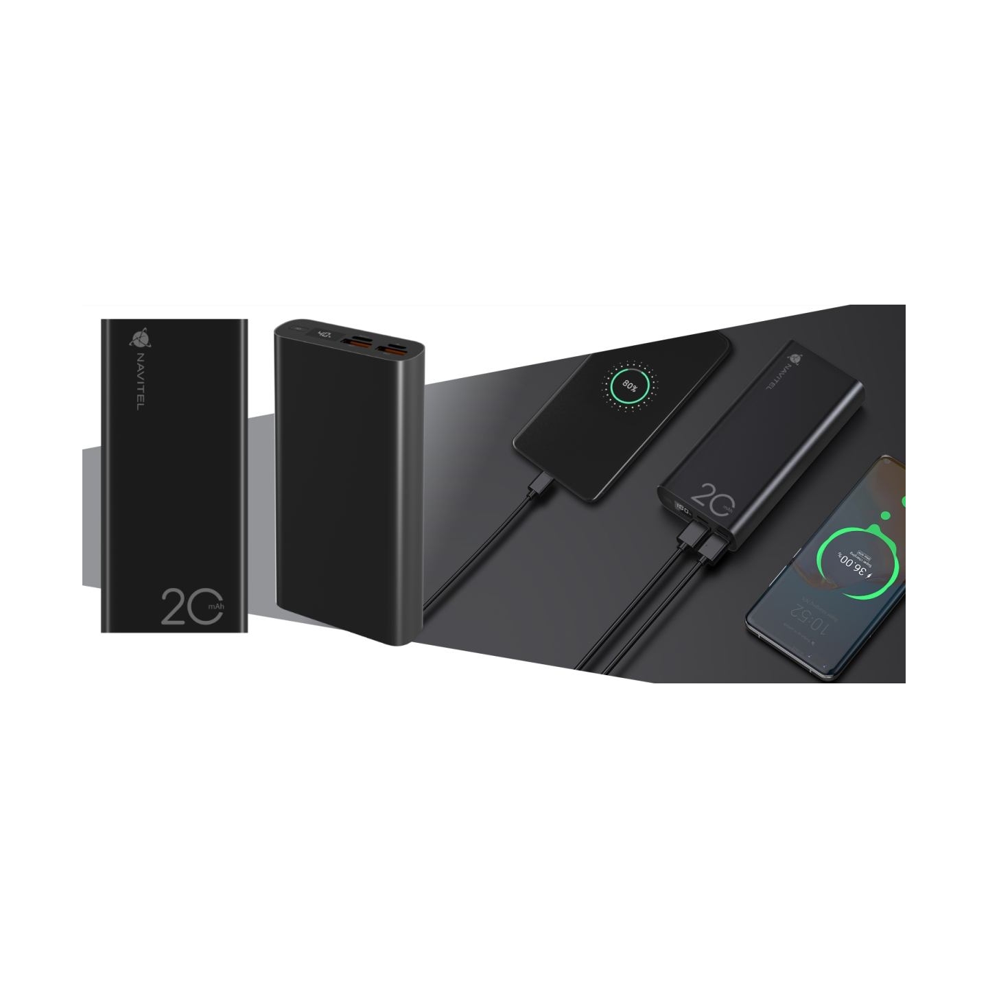 Navitel PWR20 AL Black