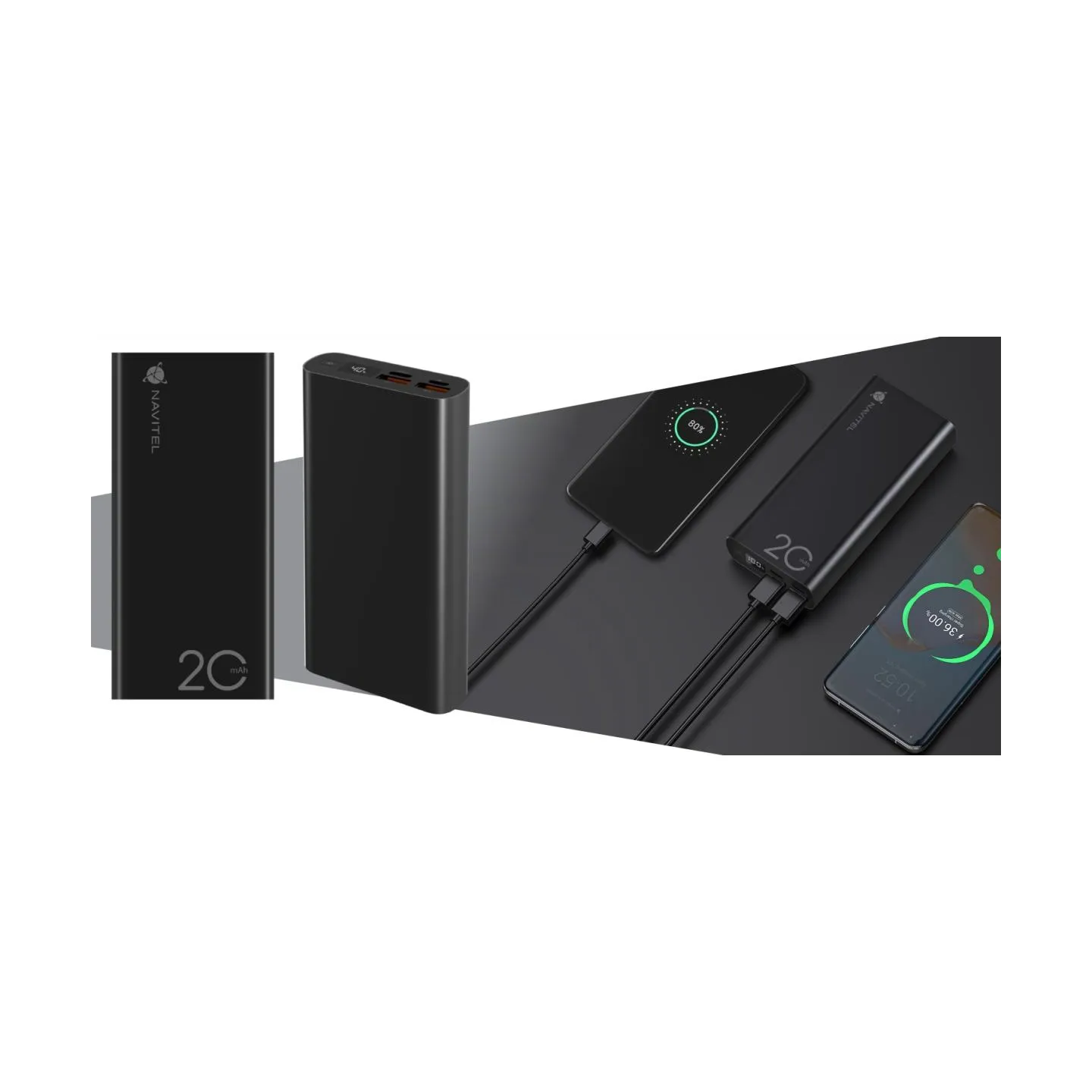Navitel PWR20 AL Black
