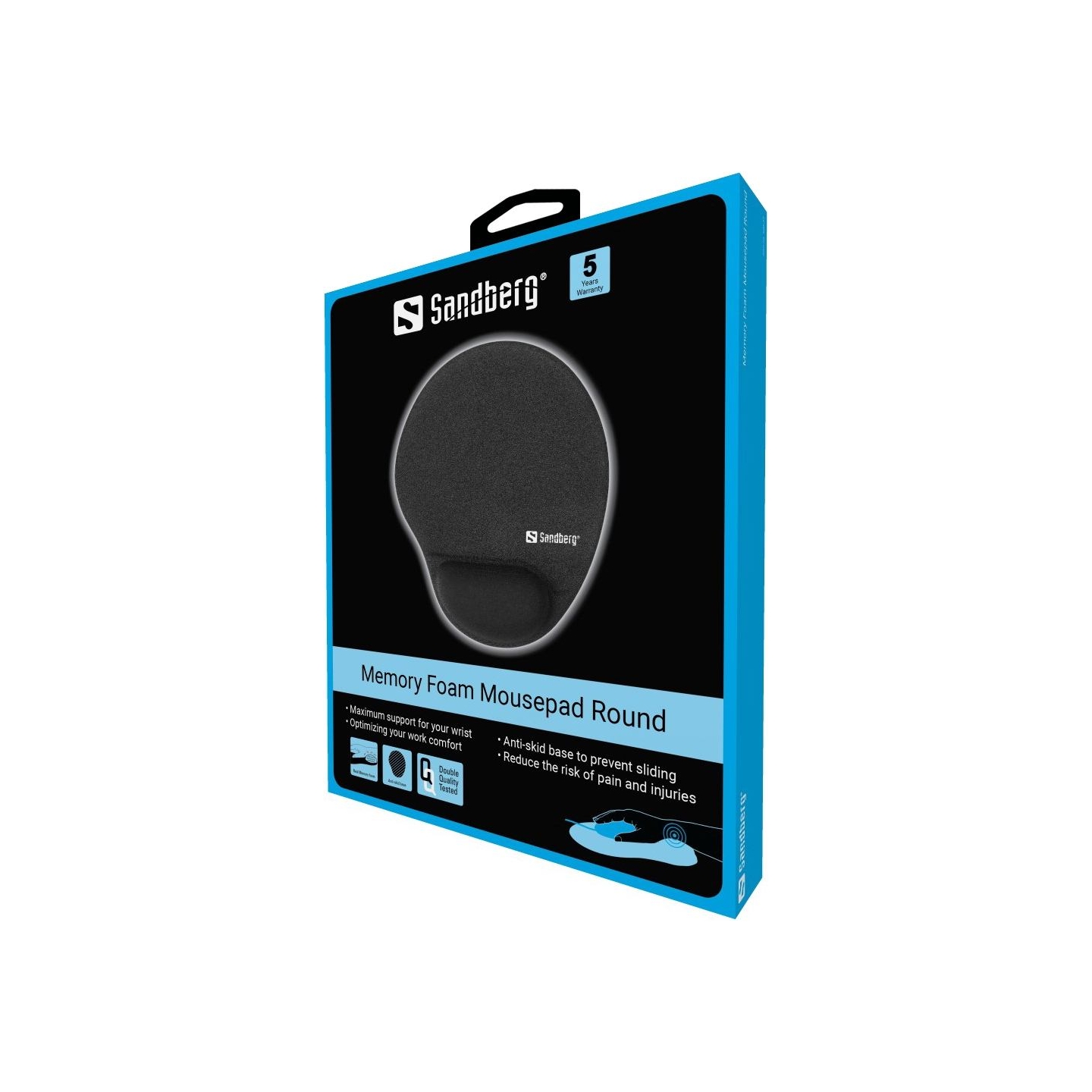 Sandberg 520-37 Memory Foam Mousepad Round