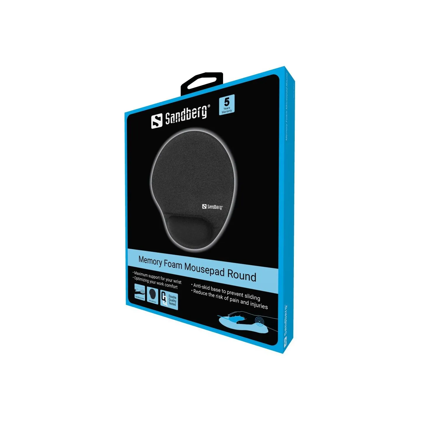 Sandberg 520-37 Memory Foam Mousepad Round