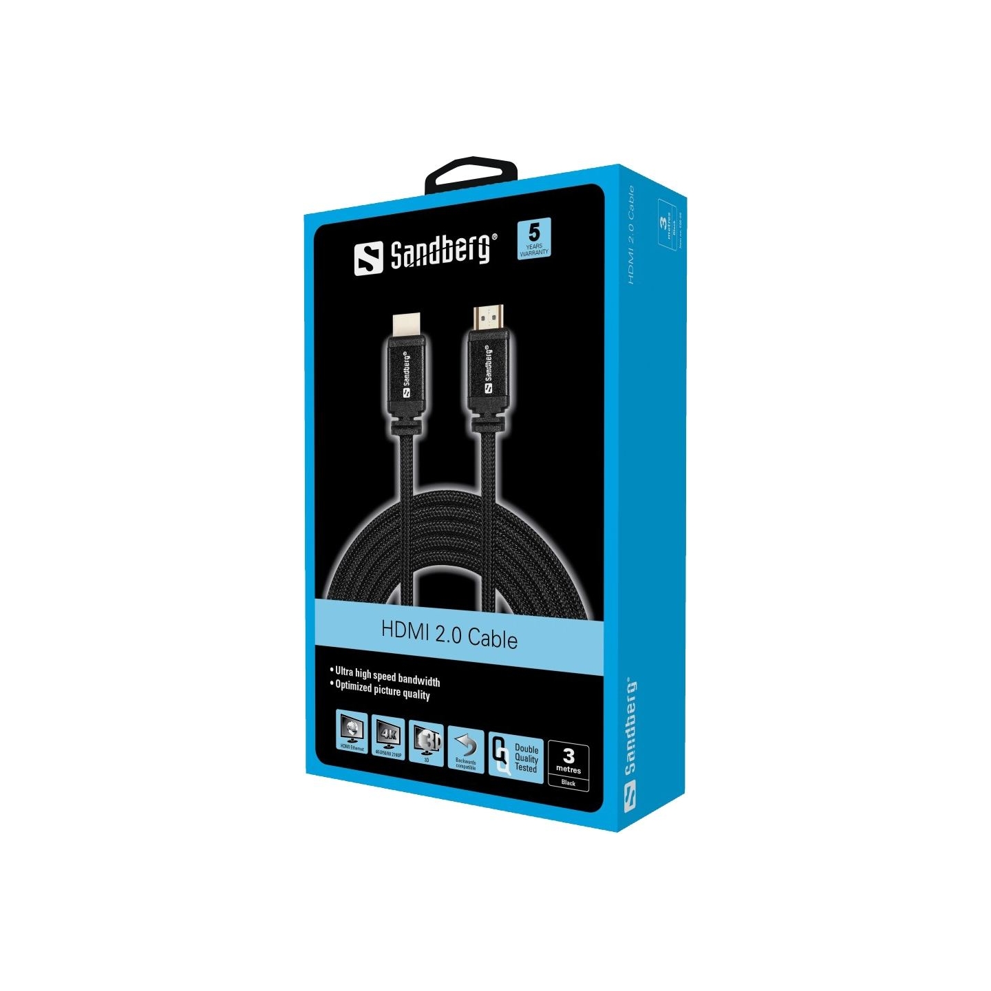 Sandberg 508-99 HDMI 2.0 19M-19M 3m