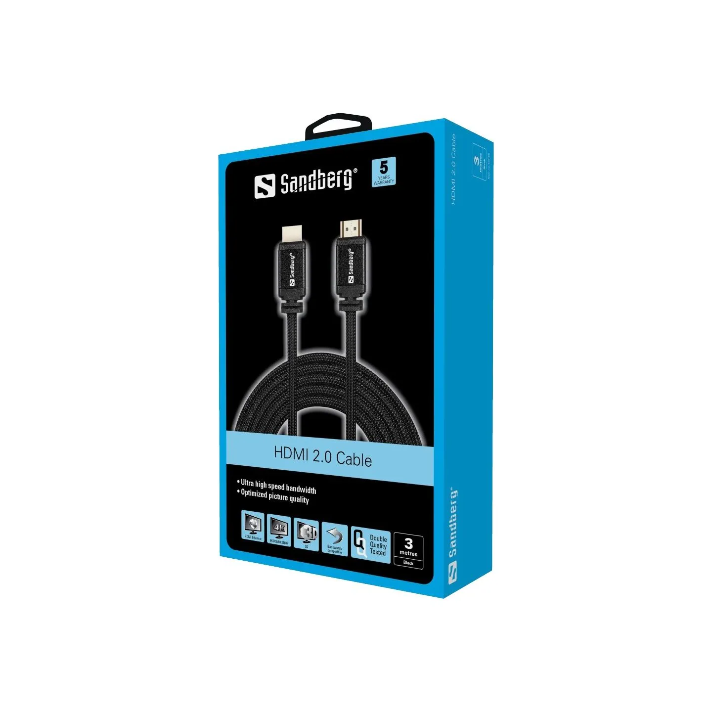 Sandberg 508-99 HDMI 2.0 19M-19M 3m