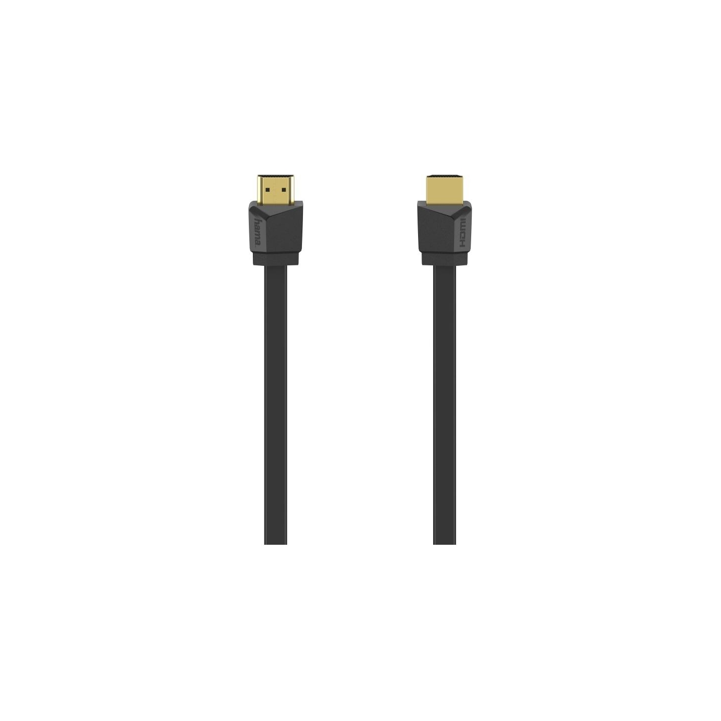 Hama 00205013 Flexi-Slim High-Speed HDMI Cable 4K Plug - Plug, Ethernet 1.5m