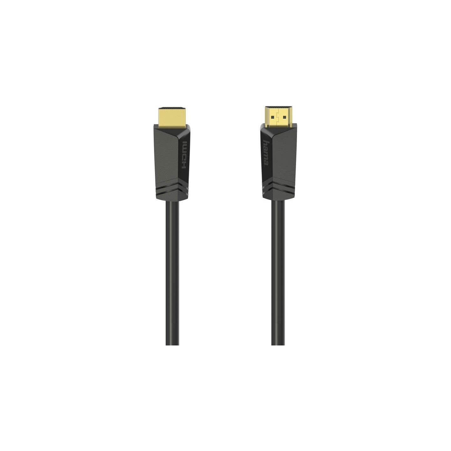 Hama 00205008 High-speed HDMI Cable, Plug - Plug 4K Ethernet, Gold-plated 7.5m